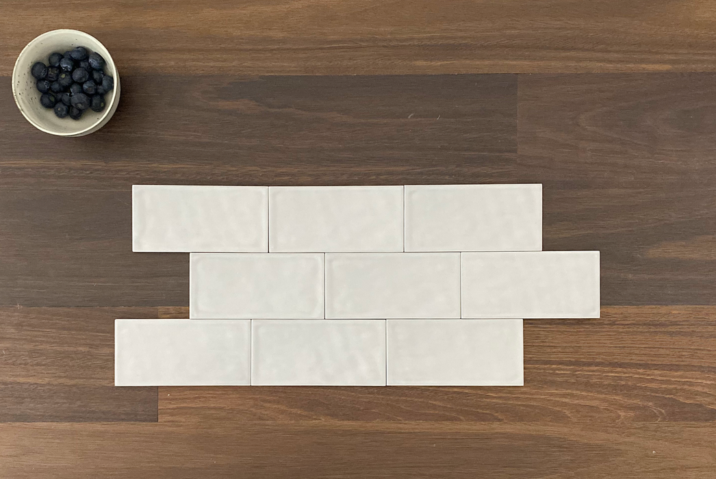 The Tile Company-Agnita Light Grey 75x150mm Matt Wall Tile (1m2 box)