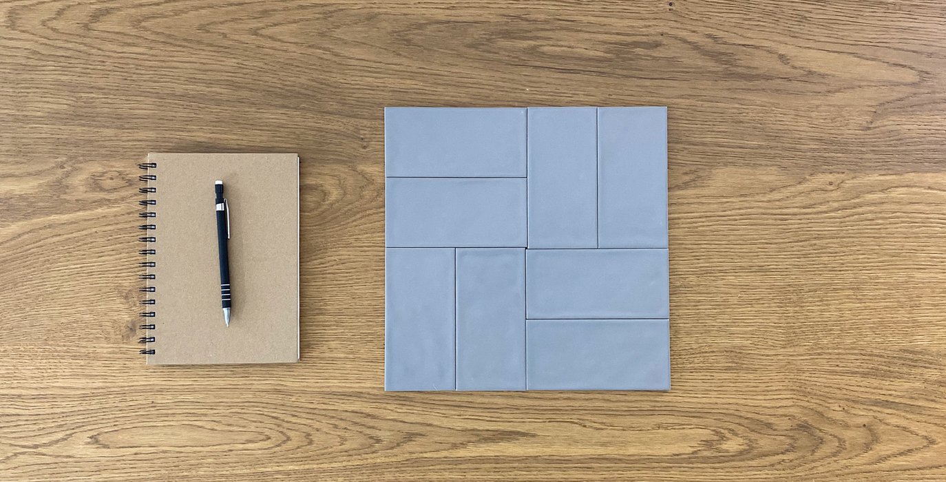 The Tile Company-Agnita Mid Grey 75x150mm Matt Wall Tile (1m2 box)