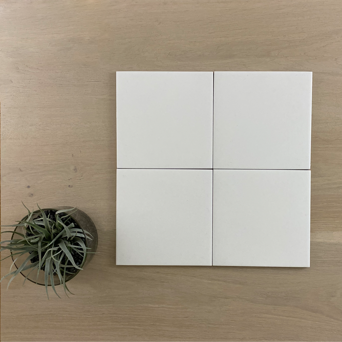 Eclectica Blanco 200x200mm Matt Floor Tile (1m2 box)