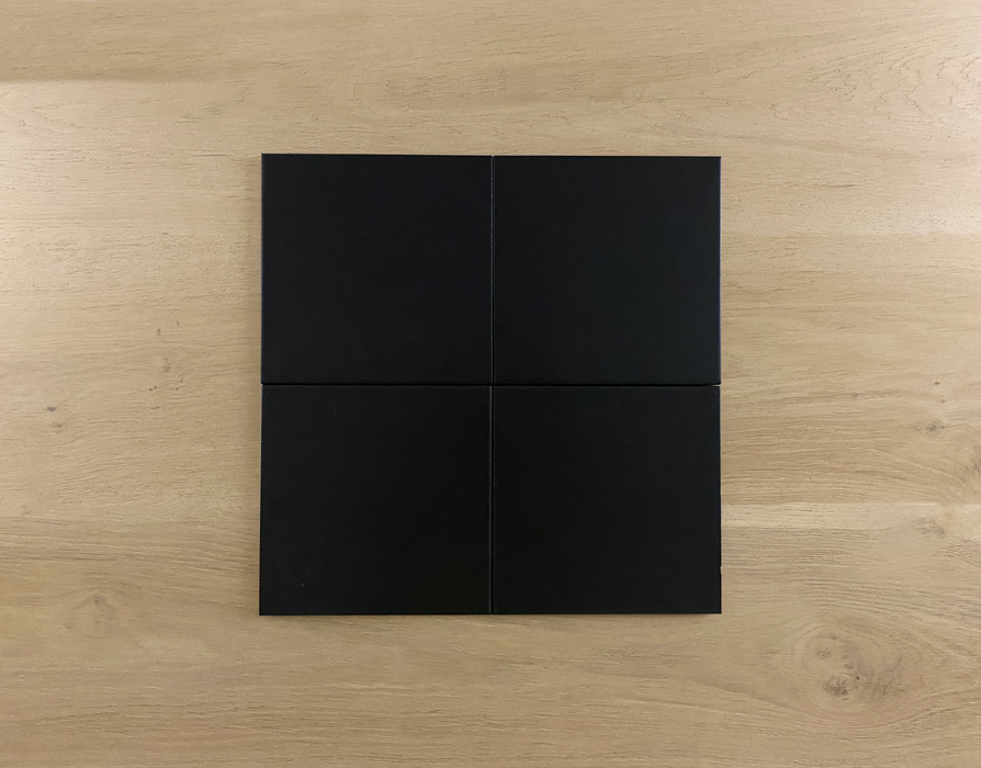 Eclectica Nero 200x200mm Matt Floor Tile (1m2 box)