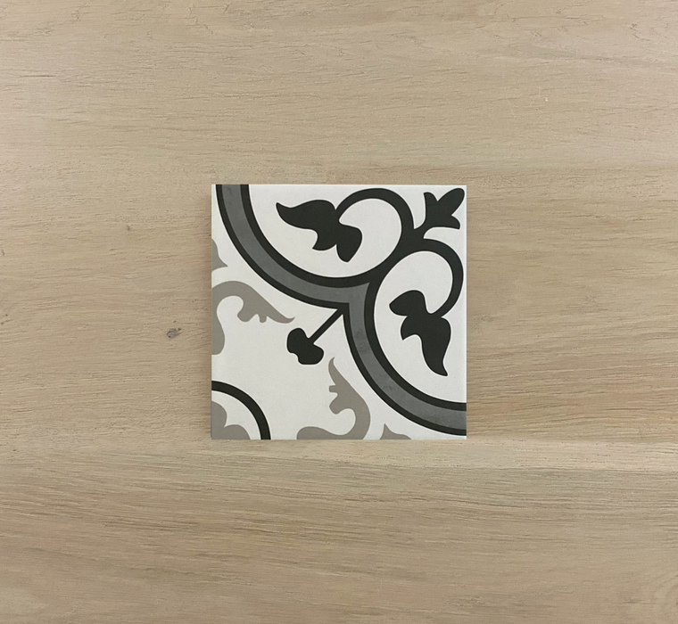 Eclectica Fleur 200x200mm Matt Floor Tile (1m2 box)