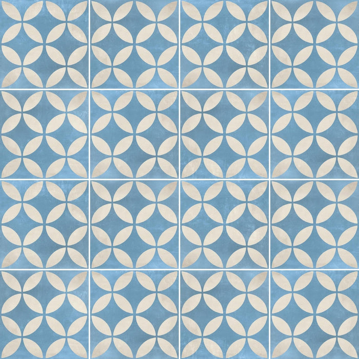 Venti Boost Blue Carpet 1 200x200mm Matt Floor Tile (1.2m2 box)