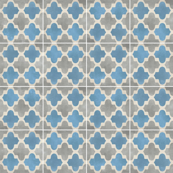 Venti Boost Blue Carpet 3 200x200mm Matt Floor Tile (1.2m2 box)