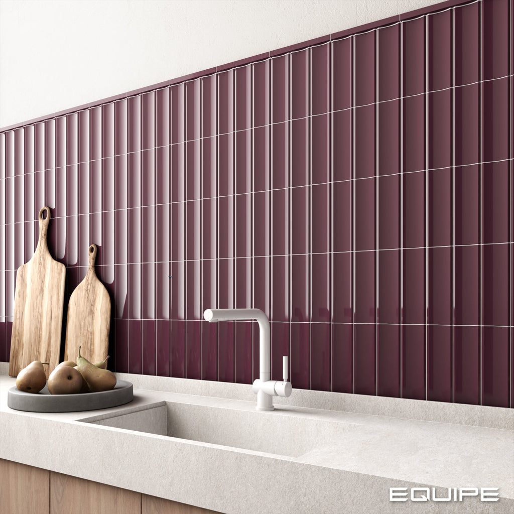 Vibe 'In' Gooseberry Gloss 65x200mm Wall Tile (0.42m2 box)