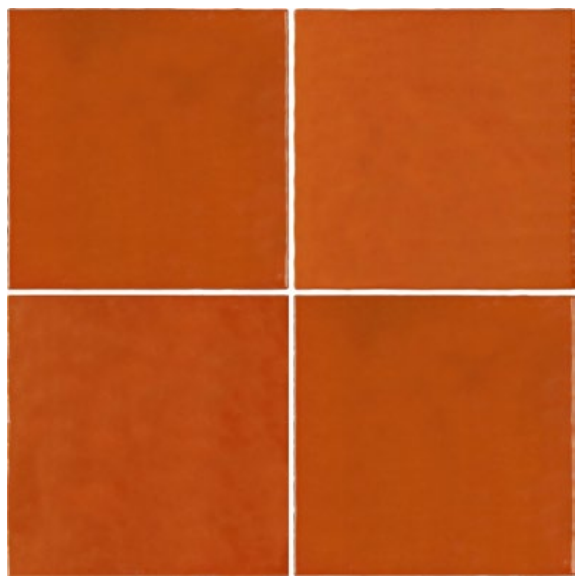 Amia Orange 120x120mm Gloss Wall Tile (1.152m2 box)