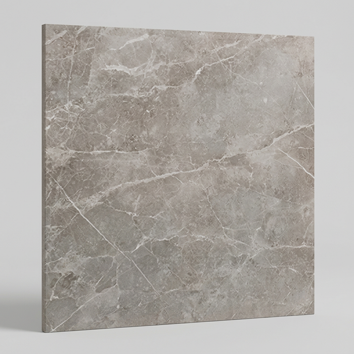 Marvel Pro Grey Fleury 600x600mm Matte Finish Floor Tile - hero product shot