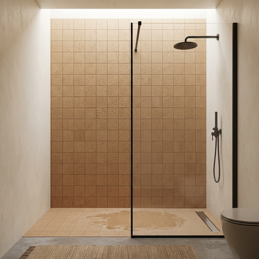 Le Terre Sughero Decoro 100x100mm Matt Floor/Wall Tile — hero product shot