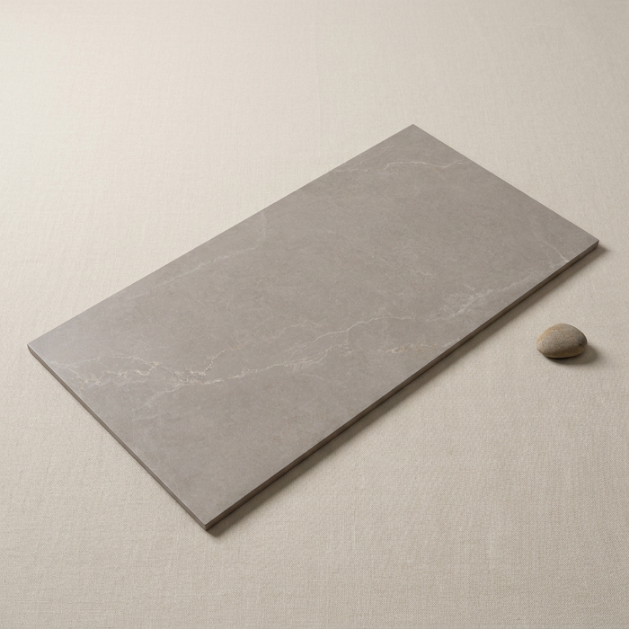 Noble Stone Taupe 600x1200mm 3D Satin Wall Tile — hero product shot