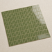 Curve Garden Green Gloss 83x120mm Mosaic Wall Tile — hero product shot