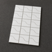 Curve White Matt 83x120mm Mosaic Wall Tile — hero product shot