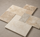 Ivory Mix Travertine Tumbled French Pattern — hero product shot
