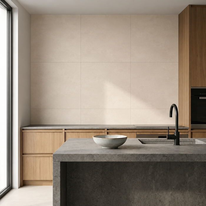 Boost Pro Ivory 600x600mm Matte Finish Floor Tile — hero product shot