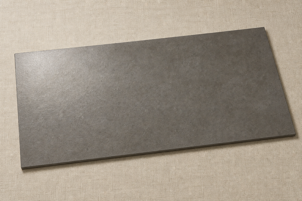 Dwell Smoke 450x900mm Polished Finish Floor Tile - hero product shot