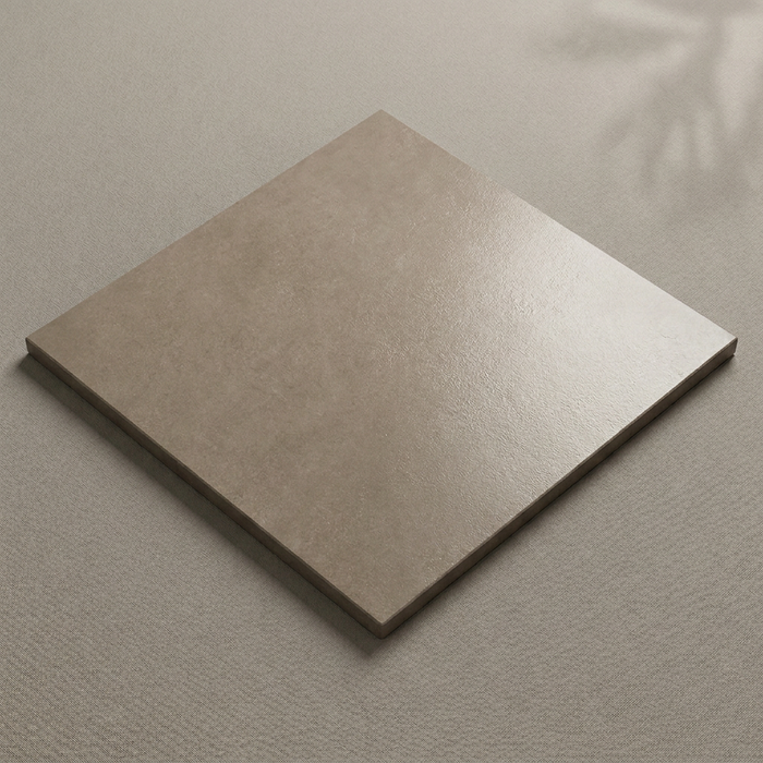 Dwell Greige 600x600mm Polished Finish Floor Tile — hero product shot