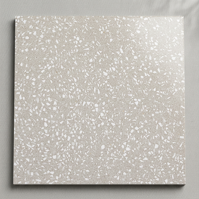 Marvel Gems Terrazzo Pearl 600x600mm Polished Finish Floor Tile — hero product shot