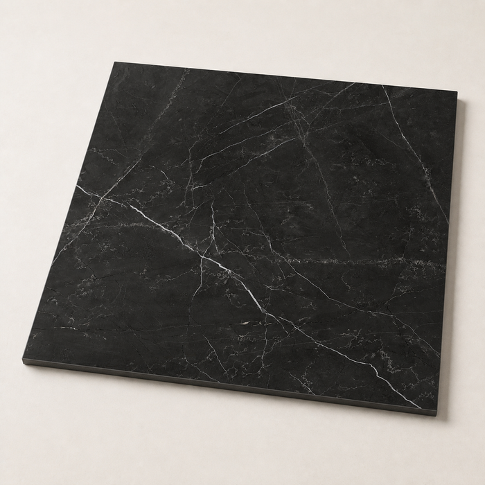 La Marca Nero Venato 600x600mm Honed Floor/Wall Tile — hero product shot