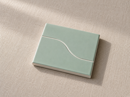 Curve Aquarium Matt 83x120mm Mosaic Wall Tile — hero product shot