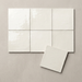 Clay Cotton 100x100mm Gloss Finish Wall Tile (0.68m2 box) - image 1