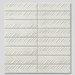 Dust Ice Subway 50x200 Chevron Textured Wall Tile (0.44m2 box) - image 1