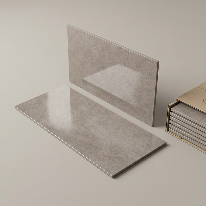 Dwell Gray 300x600mm Polished Finish Floor Tile (1.26m2 box) - image 1
