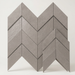 Dwell Gray Chevron 308x351mm 3D Finish Wall Tile (0.43m2 box) - image 1