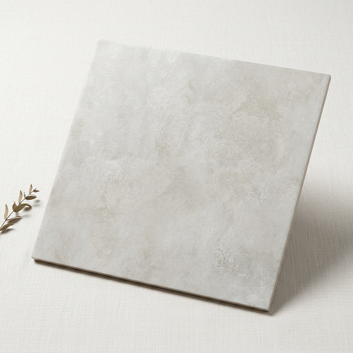 Emotion Blanc 600x600mm Matte Floor/Wall Tile (1.8m2 box) - AI generated product/lifestyle image 1