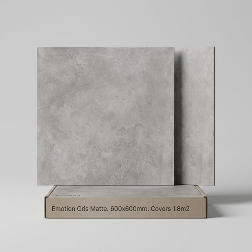 Emotion Gris 600x600mm Matte Floor/Wall Tile (1.8m2 box) - image 1