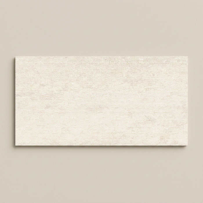 Lims Ivory 375x750mm Line Matte Finish Wall Tile (1.12m2 box) - image 1