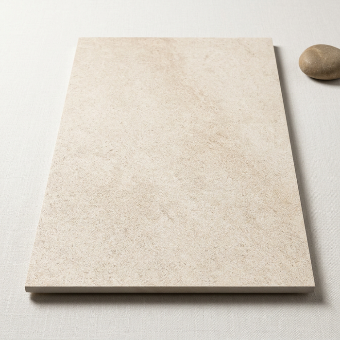 Lims Ivory 375x750mm Matte Finish Floor Tile (1.12m2 box) - AI generated product/lifestyle image 1