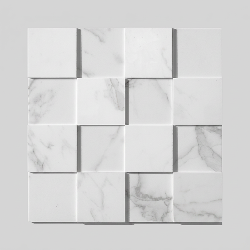 Marvel Calacatta Mosaic 300x300mm 3D Finish Wall Tile (0.54m2 box) - image 1