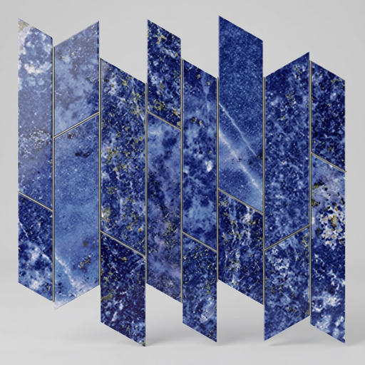 Marvel Dream Ultramarine Liberty 318x261mm Polished Finish Floor Tile (0.49m2 box) - image 1