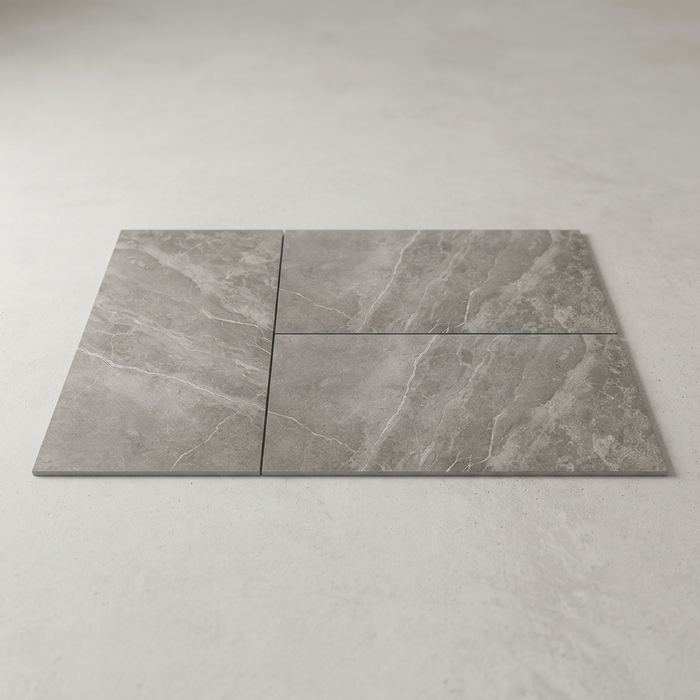 Marvel Pro Grey Fleury 450x900mm Matte Finish Floor Tile (1.215m2 box) - image 1