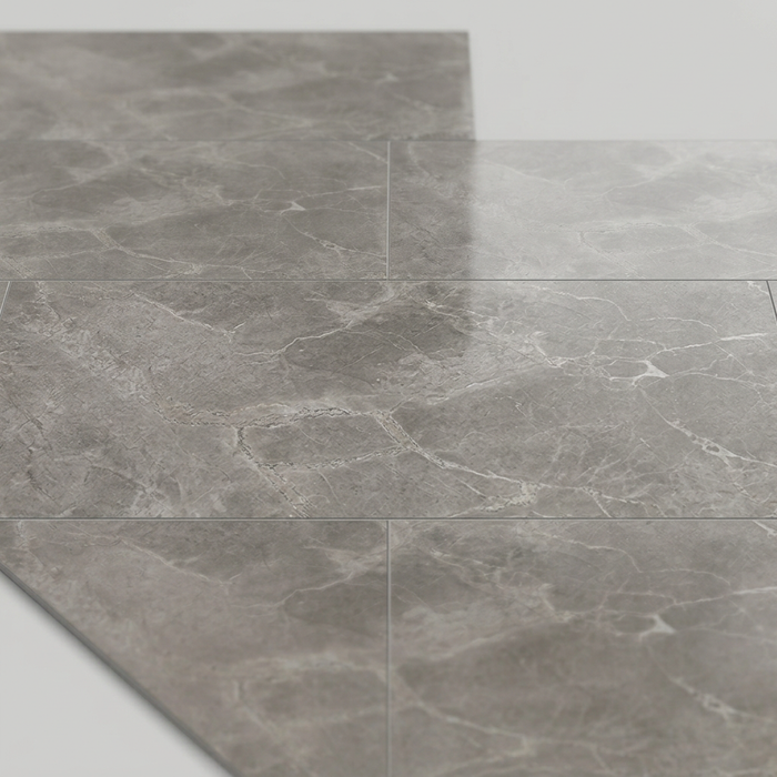 Marvel Pro Grey Fleury 450x900mm Polished Finish Floor Tile (1.215m2 box) - image 1