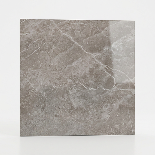 Marvel Pro Grey Fleury 600x600mm Polished Finish Floor Tile (1.08m2 box) - image 1