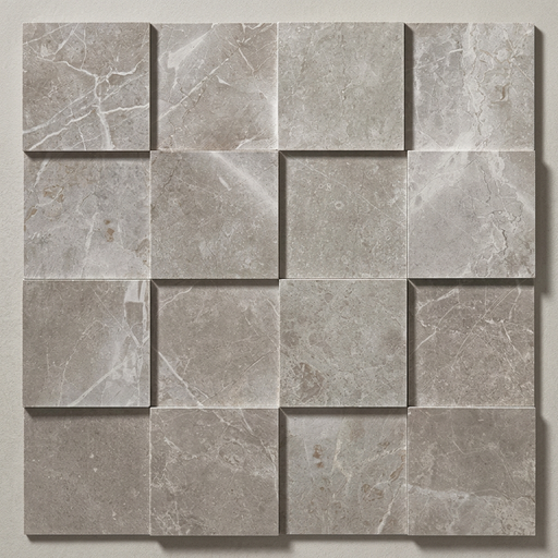 Marvel Pro Grey Fleury Mosaic 300x300mm 3D Finish Wall Tile (0.54m2 box) - image 1
