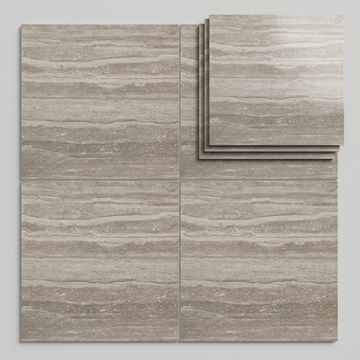 Marvel Pro Travertino Silver 600x600mm Matte Finish Floor Tile (1.08m2 box) - image 1