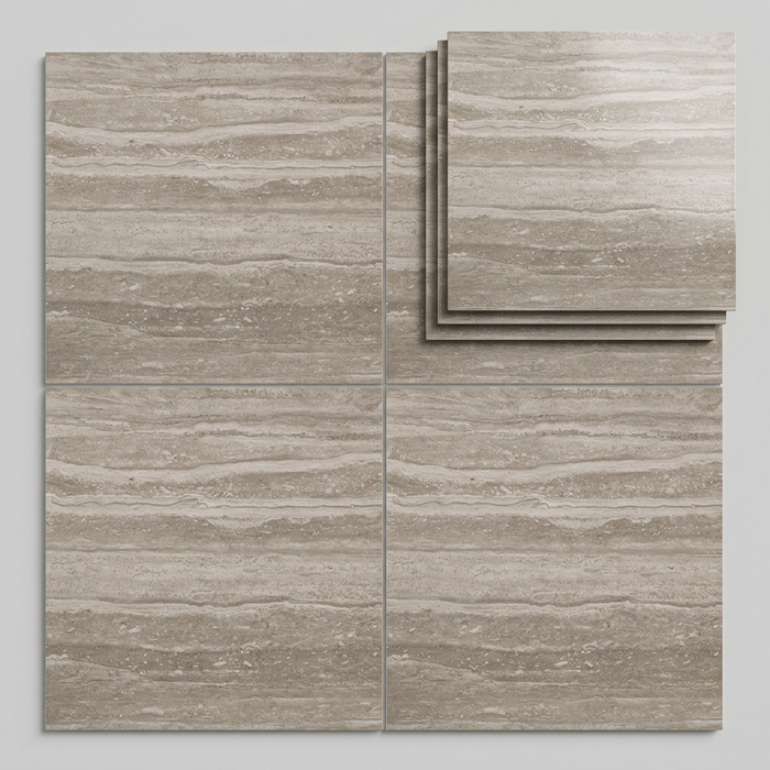 Marvel Pro Travertino Silver 600x600mm Matte Finish Floor Tile (1.08m2 box) - image 1