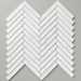 Marvel Stone Bianco Dolomite Herringbone 305x300mm Wall Tile (0.54m2 box) - image 1