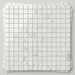 Marvel Stone Carrara Pure Mosaic 300x300mm Polished Finish Floor Tile (0.9m2 box) - image 1