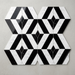Marvel Stone Chevron Cold 225x229mm Polished Finish Floor Tile (0.31m2 box) - image 1