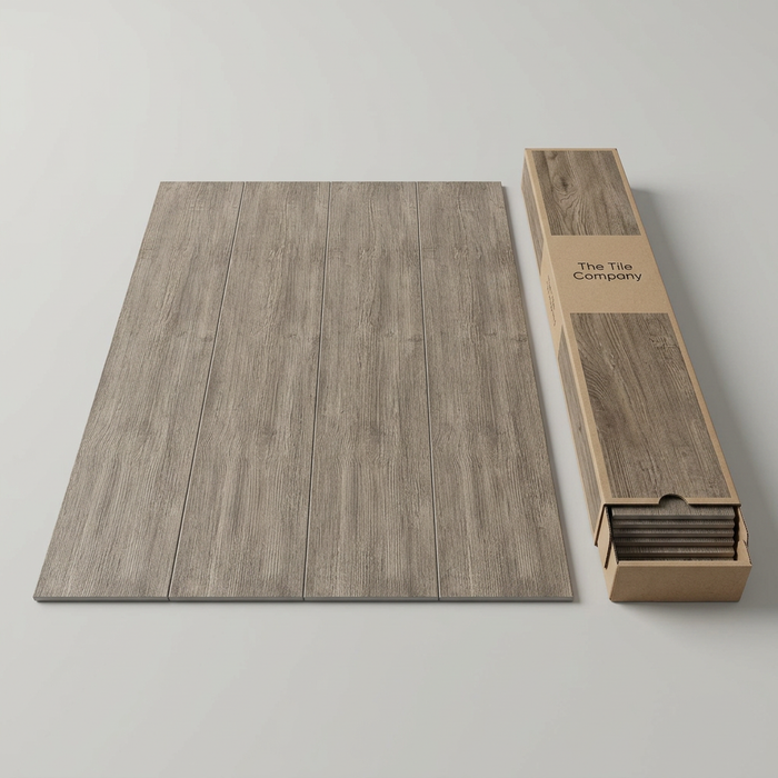 Nash Greige 200x1200mm Grip Finish Floor Tile (1.44m2 box) - image 1