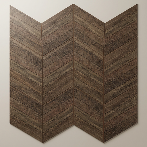 Nash Light Brown Chevron 325x450mm Floor Tile (1.16m2 box) - image 1