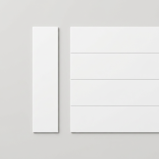 Pure White 150x600mm White Matt Rectified Wall Tile (1.35m2 box) - image 1