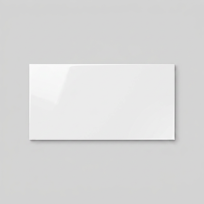 Sense White 200x400mm Gloss Wall Tile (1.52m2 box) - image 1