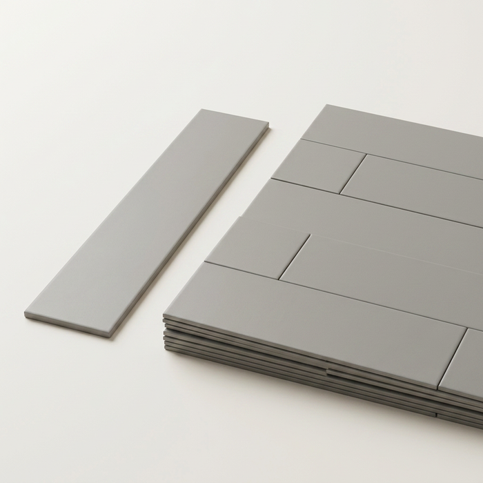 Soho Halo Grey 50x300mm Matte Wall Tile (0.66m2 box) - image 1