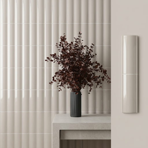 Vibe Out Light Mocha Gloss 65x200mm Wall Tile (0.50m2 box) - image 1
