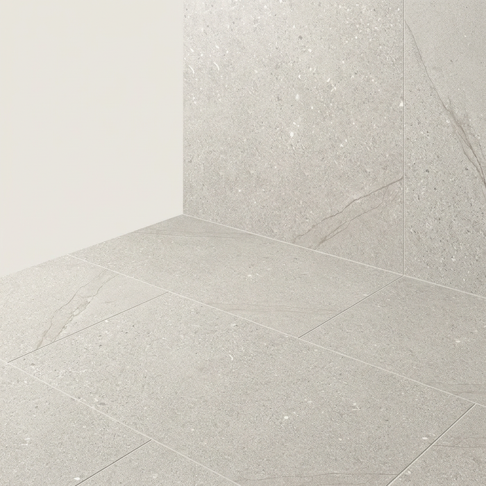 Victoria White 600x1200mm Matte Floor/Wall Tile (1.44m2 per box) - image 1