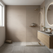 Kalma Morchella Matt Wall Tile 60x186mm — bathroom setting