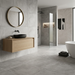 Emotion Gris 600x600mm Matte Floor/Wall Tile — bathroom setting