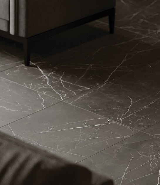 La Marca Nero Venato 600x600mm Honed Floor/Wall Tile — image 2